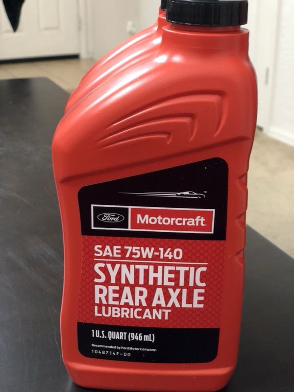 Ford Motorcraft SAE 75W - 140 Synthetic Rear Axle Lubricant (3bottles or sell separate)