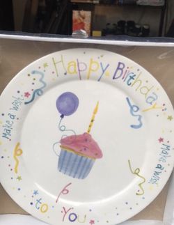 Birthday Plate