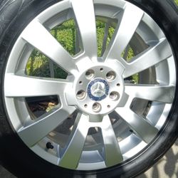 19" OEM Mercedes Benz Wheels And Tires 