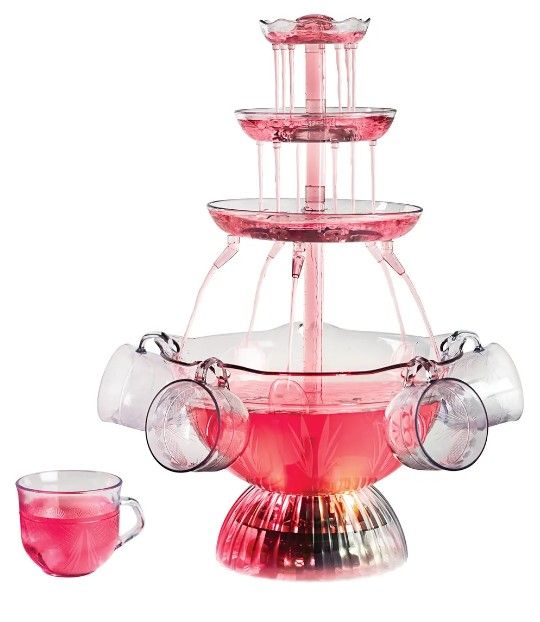 3-Tier Party Fountain Great For Mix Drink Pitcher