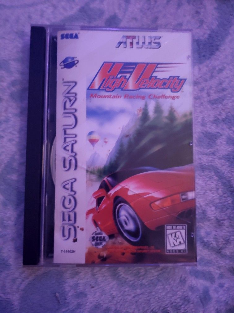 High Velocity Mountain Racing Challenge For Sega Saturn