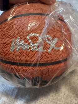 Lakers magic Johnson signed basketball