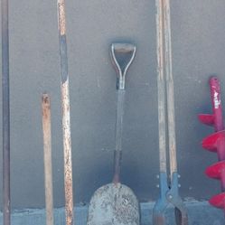 Augers , Shovels , Diggers , Other Stuff. 