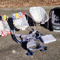 You've Got Lil Muskrats. I've Things For Them. Baby Bouncer, Carrier, Carseat & Base, Nursery Glider