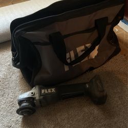 Flex Cordless Grinder With Bag