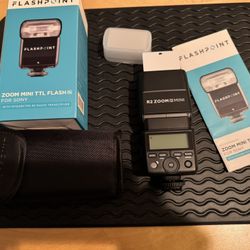 Flashpoint Zoom Mini TTL Flash For Sony Cameras 