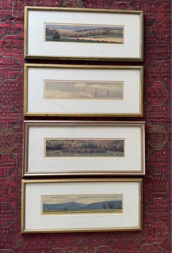 Gene Taylor Original Signed Set of Four Framed