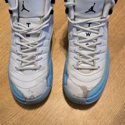Used Air Jordan Retro Aqua White Size 6 Youth