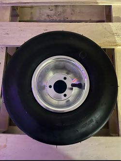 Golf Cart Tire and Wheel Assembly