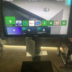 Sony Tv Xbox One S 2 Games And All The Cords 