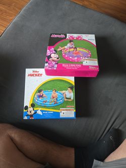 Disney Mickey And Minnie 3 Ring Pool