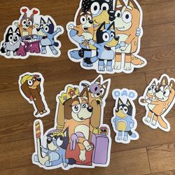 Bluey Cutouts