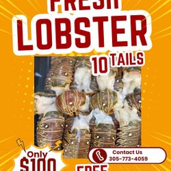 Whole Lobster and Lobster Tails