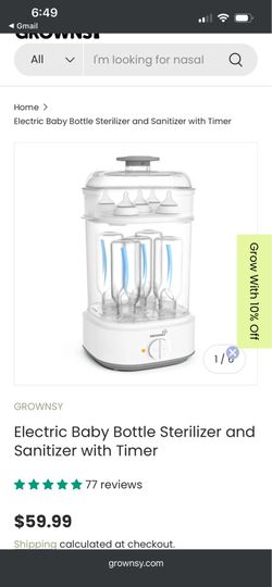 Baby sterilizer $30