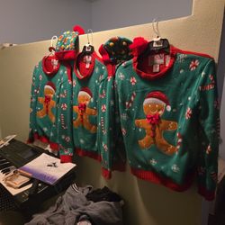 Christmas Sweaters And Hats