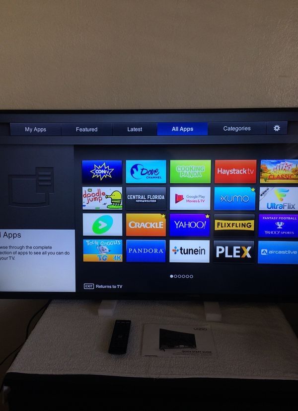 VIZIO 50” 4K Smart TV D50u-D1