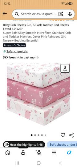 3 crib sheets