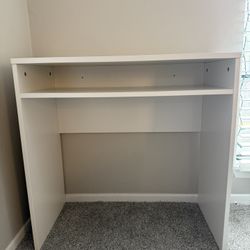 Brand New Compact White Desk – Never Used