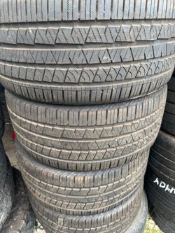 285/40/22 Used tires set of “4” Contental  Like new  500$ Adam 954/534/6165