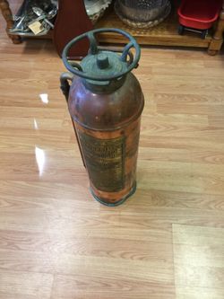 Antique fire extinguisher