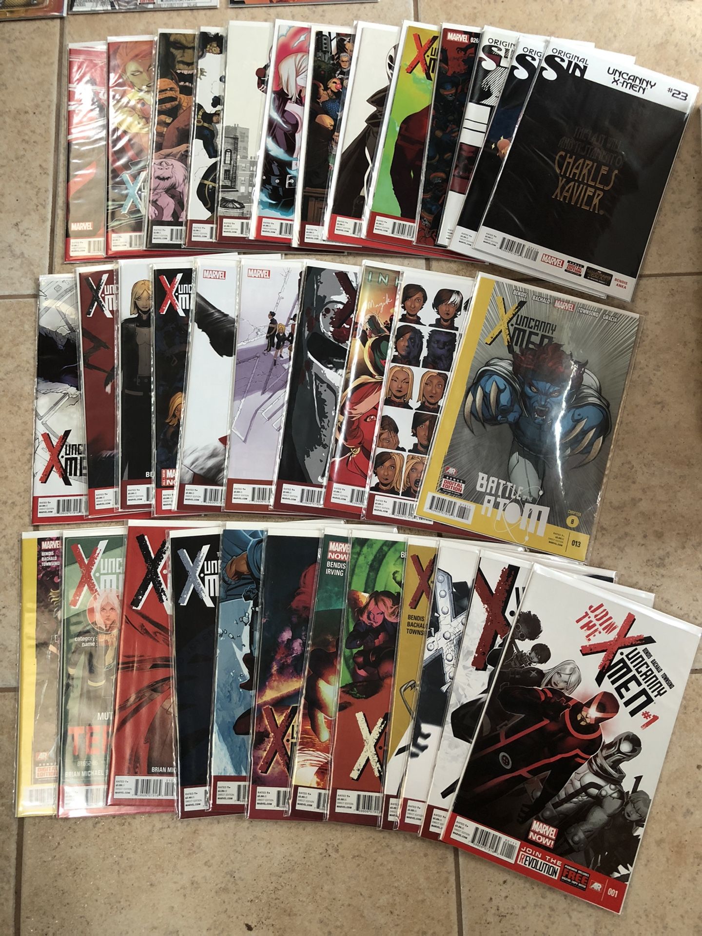 X-men Comic Books