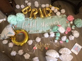 Bridlal shower decor