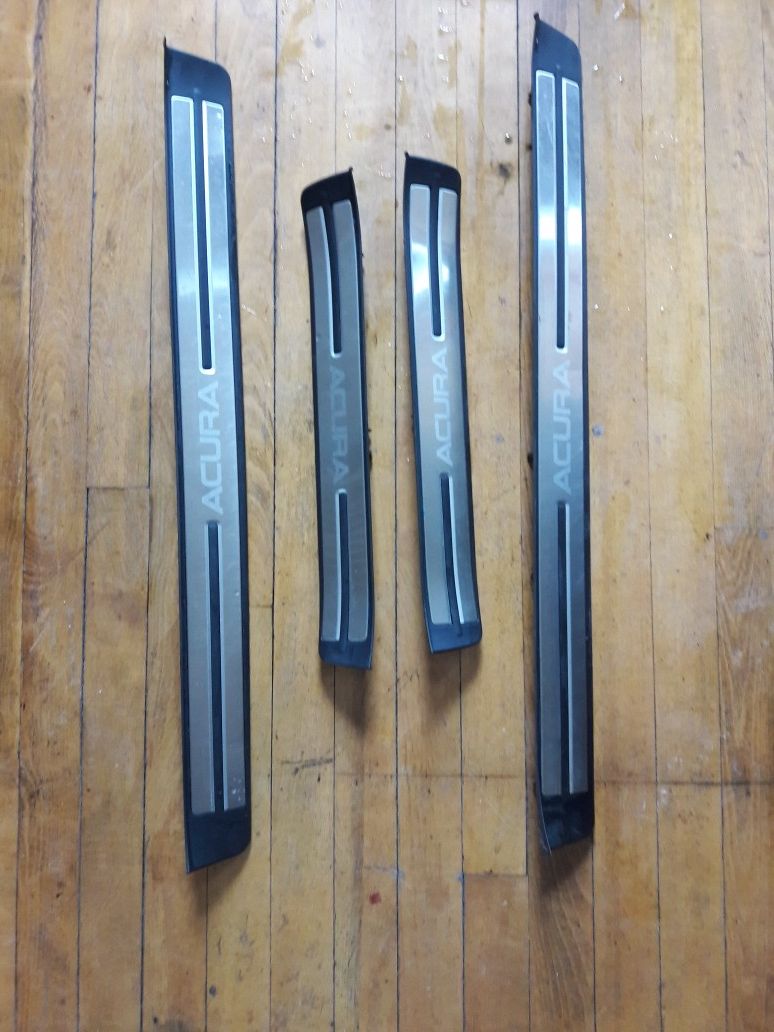05 acura RL oem aluminun side sills