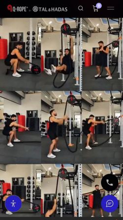 Q-Rope Functional Training Rope System