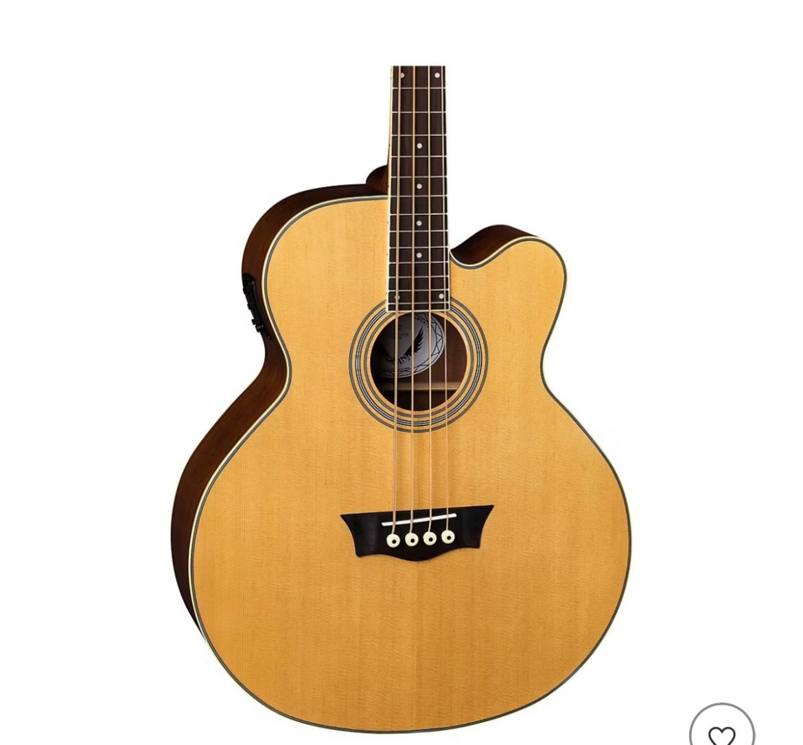 Dean ABC Cutaway Acoustic Electric Bass Guitar