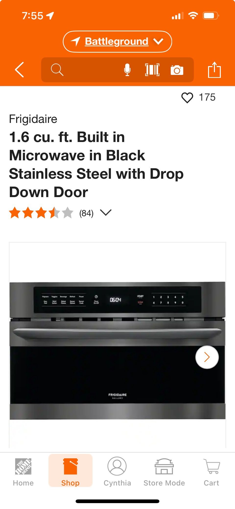 Built In Microwave