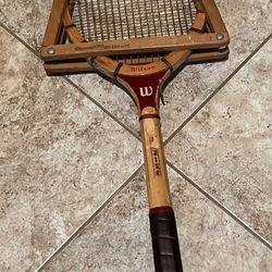 Vintage Wilson Tennis Racket 