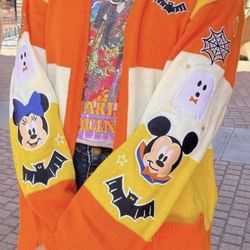 Mickey Cardigan Halloween 