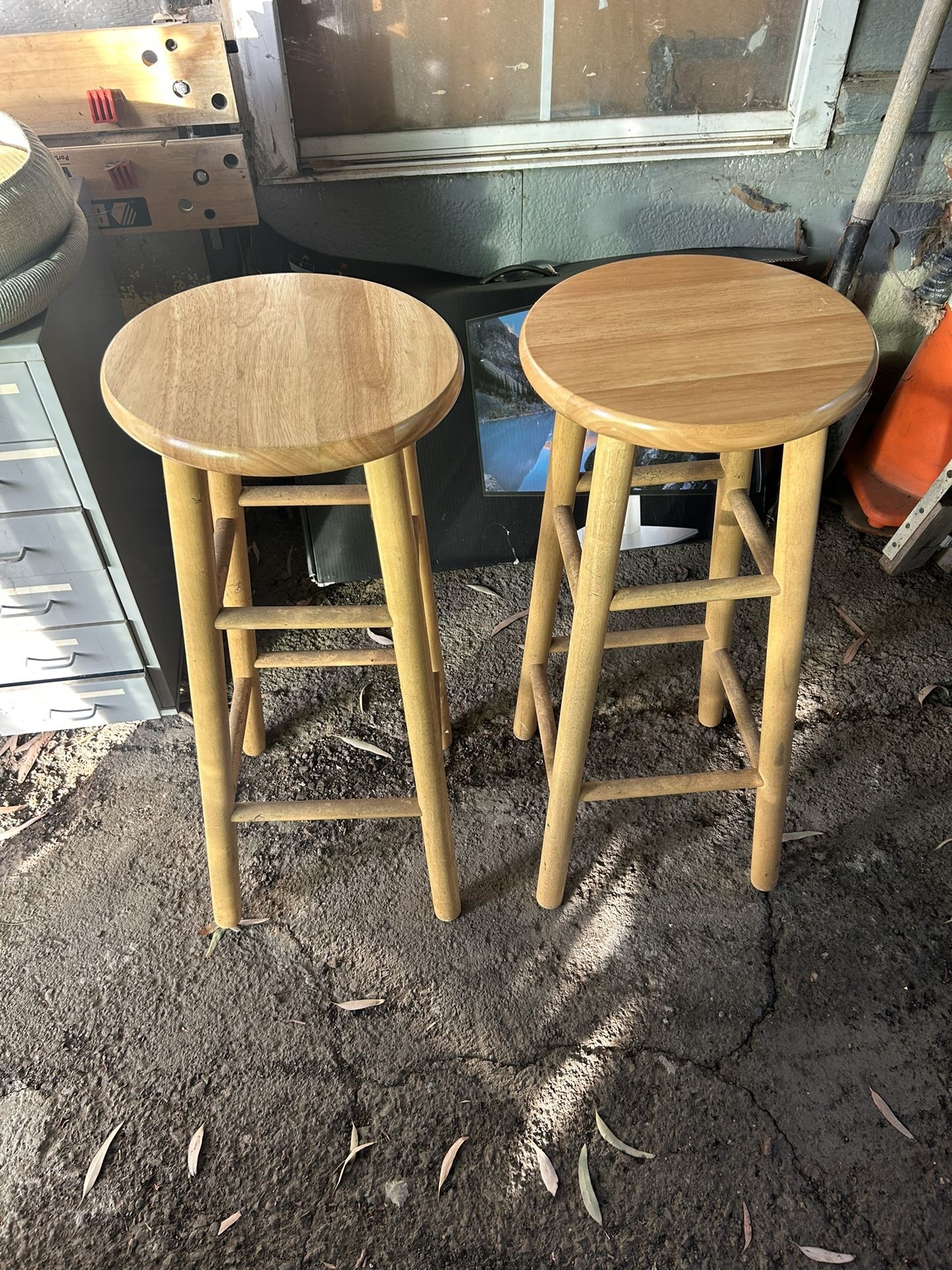 Bar Stools Wood 
