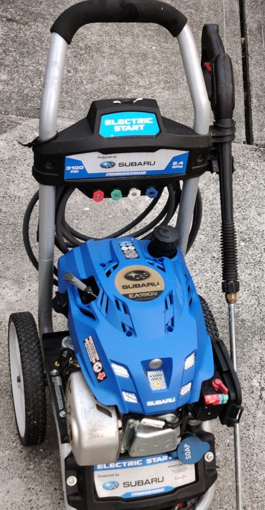 Subaru 3100 PSI Pressure Washer W/Electric Start