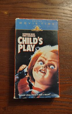 Childs Play 1988 (VHS 1997) MGM Movie Time Chucky Horror Classic