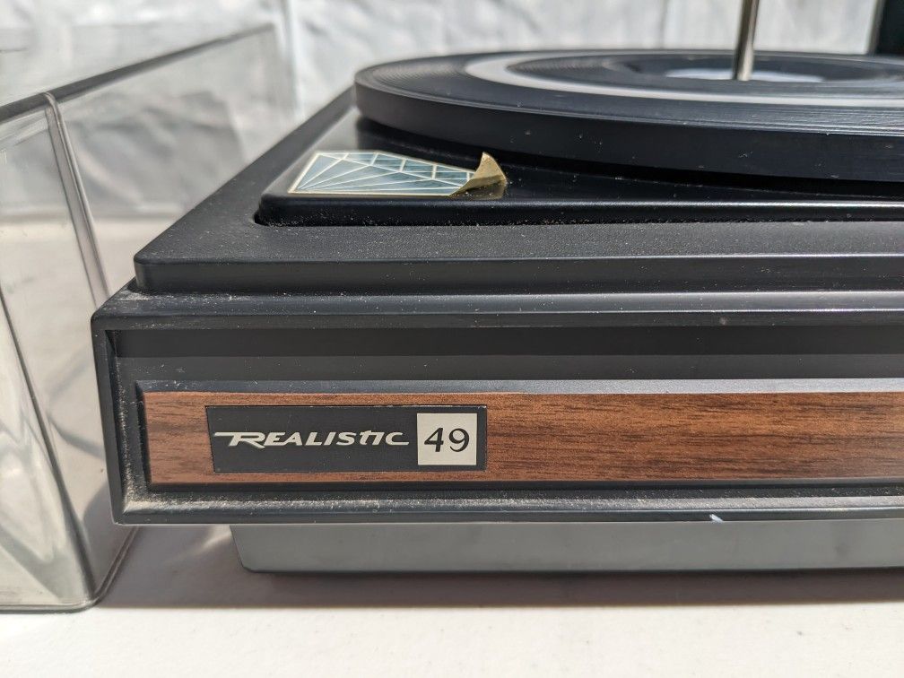 Vintage Radio Shack, Realistic 49 Turntable Record Player for Sale in