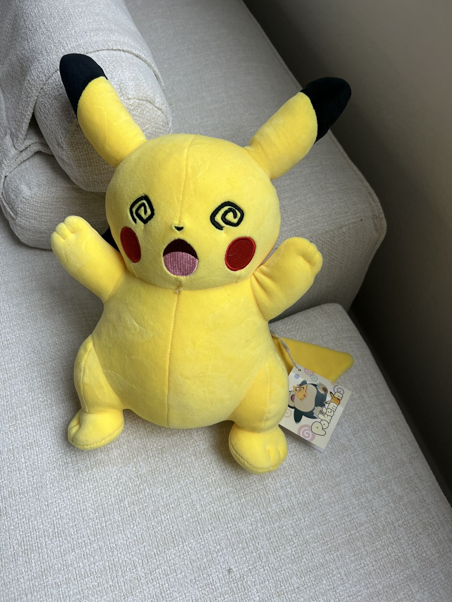 Spinning n Dizzy Pikachu Pokemon Plush
