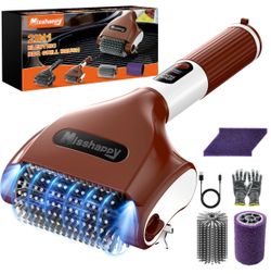 Misshappy 2-in-1 Electric BBQ Grill Brush