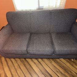 Gray Sofa Bed – Excellent Condition