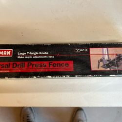 NIB Craftsman Universal Drillpress Fence  