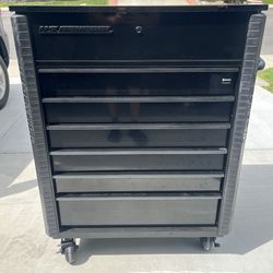 US General 6 Drawer Full Bank Service Cart Toolbox