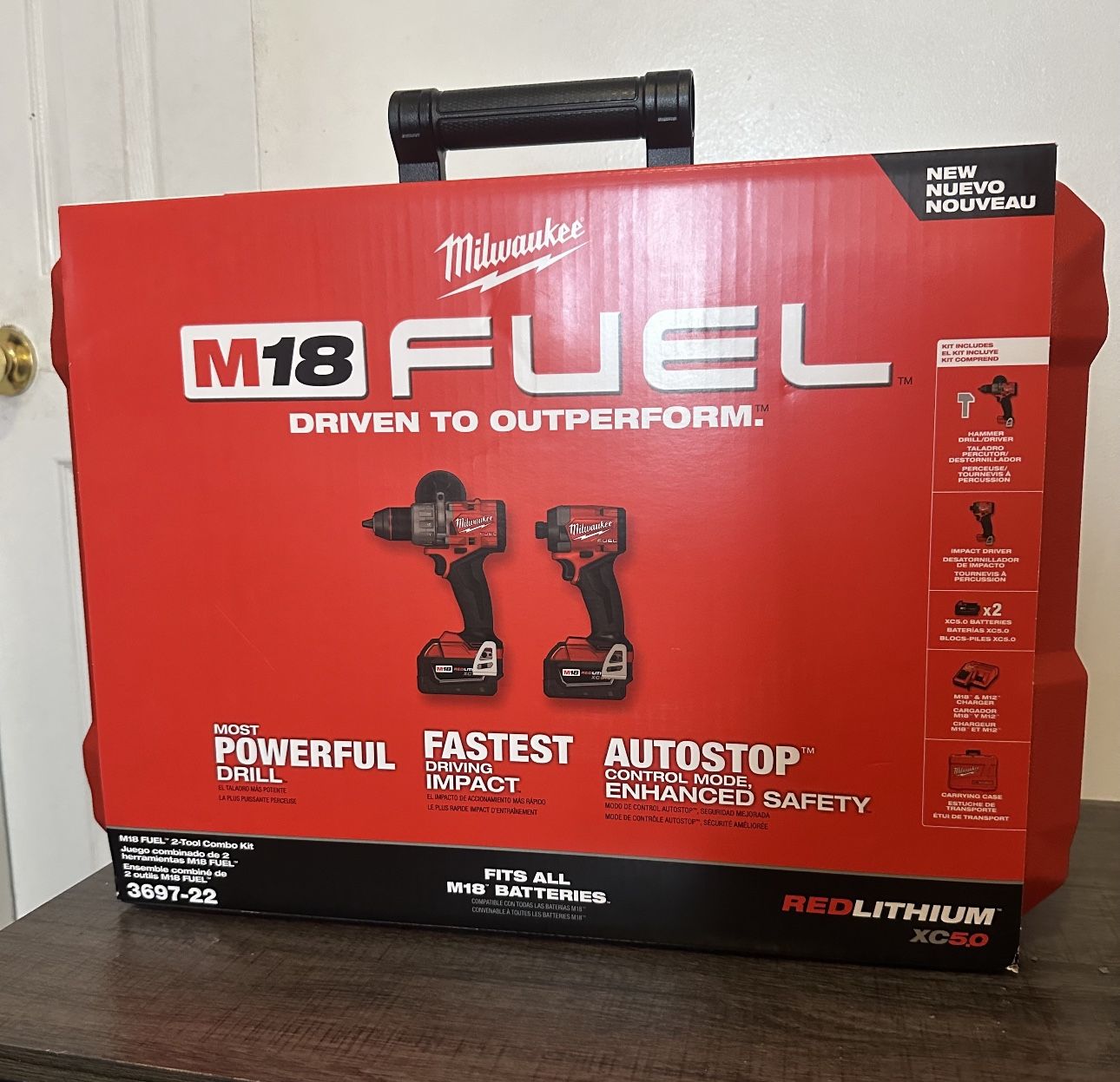 Milwaukee M18 Fuel 2 Tool kit 3697-22