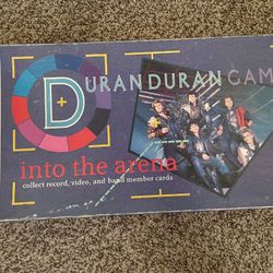 Duran Duran Vintage Board Game **RARE**