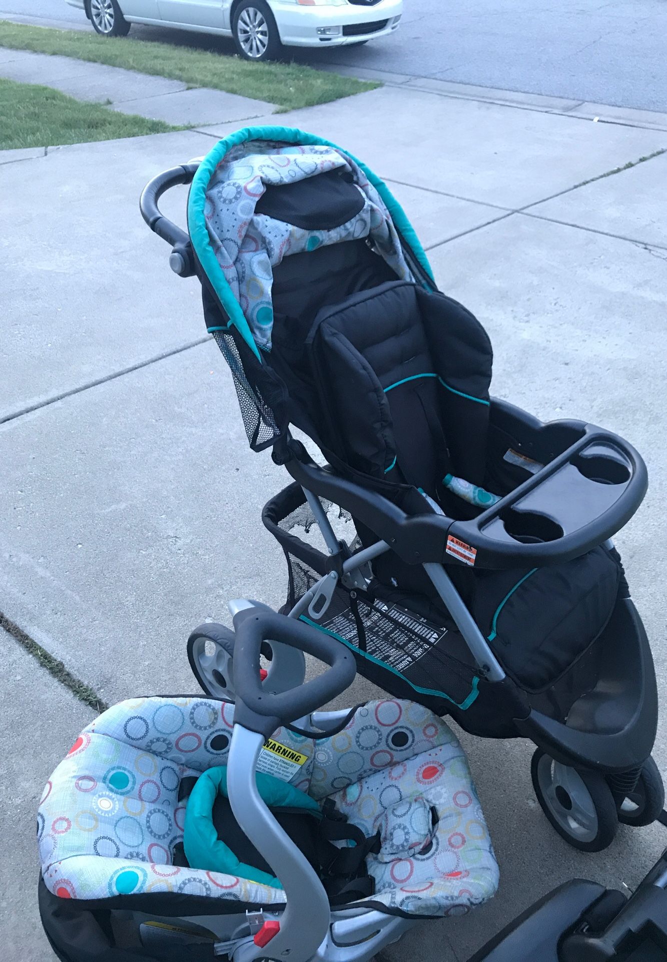 stroller with car seat