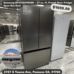 Samsung RF27CG5100SR – 27 cu. ft. French Door Fridge! Open Box Deal 
