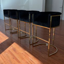 Velvet Bar Stools