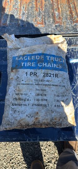 Laclede Truck Tire Chains 2821R 1 Pair