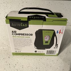 New Air Compressor With Pressure Gauge 