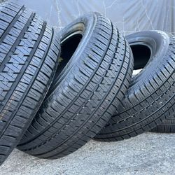 275 55 20 BRIDGESTONE DUELER HL 4 ALMOST NEW TIRES 