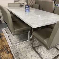 Dining Table Set Same Day Delivery No Money Down No Credit Need 0% Interest 